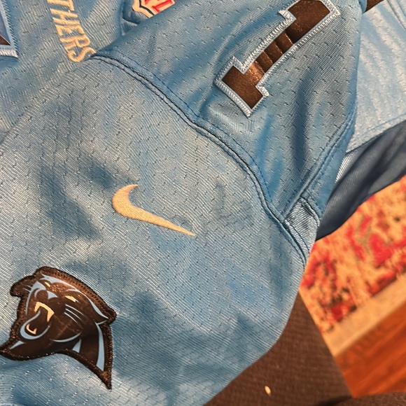 Nike Carolina Panthers NFL Newton #1 jersey M boys - Picture 5 of 10